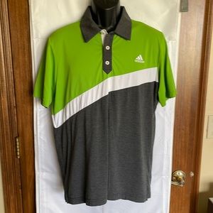 Adidas Clima Lite Golf Polo size Medium logo